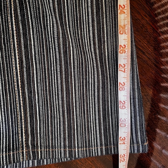 Vintage Y2K Miss Me Flare Wide Lace Up Jeans Pants - Picture 7 of 9